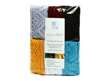 Hobby bag - bobbin laces, 200 g, mix of colours - 1