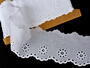 Embroidery lace No. 65031 white | 9,2 m - 1/5