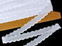 Embroidery lace No. 65045 white | 9,2 m - 1/4