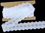 Embroidery lace No. 65099 white | 9,1 m - 1/7