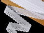 Embroidery lace No. 65008 white | 9,2 m - 1/5