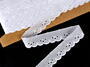 Embroidery lace No. 65012 white | 9,2 m - 1/5