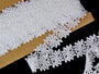 Embriodery lace No. 66001 white | 9,2 m - 1/4