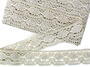 Bobbin lace No. 75032 light linen/ecru | 30 m - 1/3