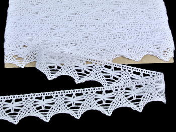 Bobbin lace No.75039 white | 30 m - 1