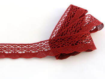 Bobbin lace No. 75077 red bilberry | 30 m - 1