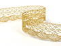 Bobbin lace No. 75077 gold | 30 m - 1/4