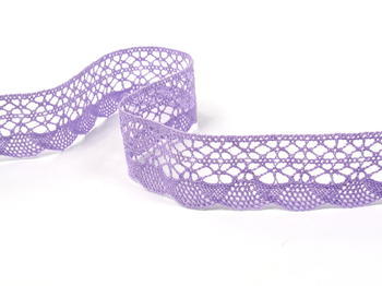 Bobbin lace No. 75077 purple III. | 30 m - 1