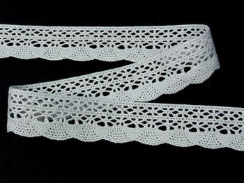Bobbin lace No. 75077 gray II. | 30 m - 1