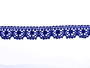 Bobbin lace No. 75088 dark blue | 30 m - 1/3