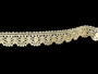 Cotton bobbin lace 75088, width 27 mm, ecru - 1/4