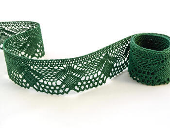 Bobbin lace No. 75098 dark green| 30 m