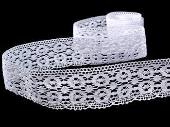 Bobbin lace No. 75119 white | 30 m - 1