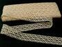Cotton bobbin lace 75123, width 35 mm, ecru - 1/5