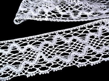 Bobbin lace No. 75127 white | 30 m - 1