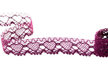 Bobbin lace No. 75133 violet | 30 m - 1