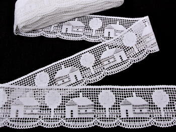 Bobbin lace No. 75157 white | 30 m - 1