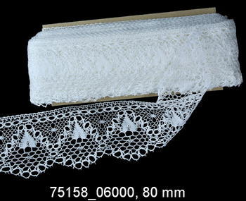 Bobbin lace No. 75158 white | 30 m