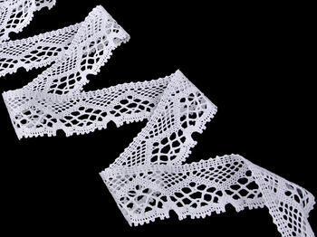Bobbin lace No. 75177 white | 30 m - 1