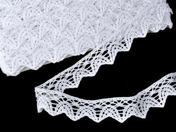 Bobbin lace No. 75206 white | 30 m - 1