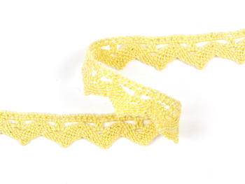 Bobbin lace No. 75207 light yellow | 30 m - 1