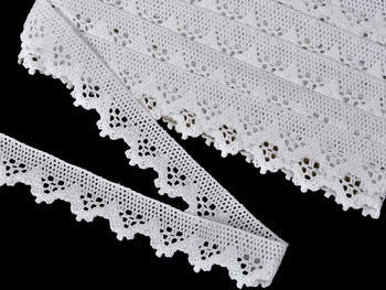 Bobbin lace No. 75213 white | 30 m - 1
