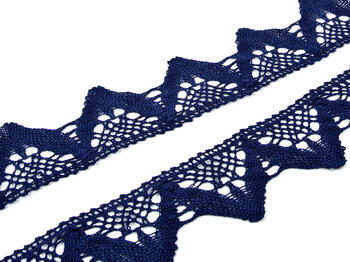 Bobbin lace No. 75221 blueblack | 30 m - 1