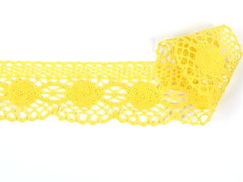 Bobbin lace No. 75223 yellow | 30 m - 1
