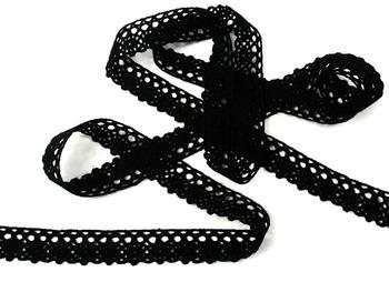 Bobbin lace No. 75239 black | 30 m - 1