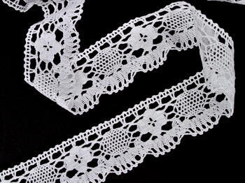 Bobbin lace No. 75253 white | 30 m - 1