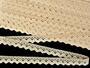 Cotton bobbin lace 75259, width 17 mm, ecru - 1/5