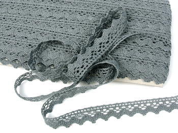 Bobbin lace No. 75259 grey III. | 30 m - 1