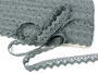 Bobbin lace No. 75259 grey III. | 30 m - 1/5