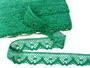 Cotton bobbin lace 75261, width 40 mm, light green - 1/5