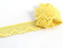 Bobbin lace No. 75261  light yellow | 30 m - 1/2