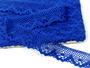 Cotton bobbin lace 75261_06344 royal blue width 40 mm - 1/5