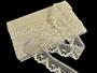 Cotton bobbin lace 75261, width 40 mm, ecru - 1/5