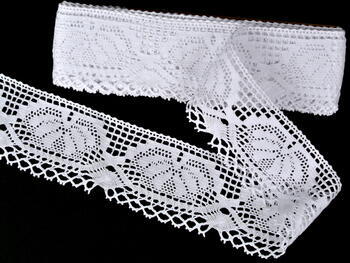Bobbin lace No. 75272 white | 30 m - 1