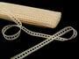 Cotton bobbin lace insert 75281, width 14 mm, ecru - 1/5