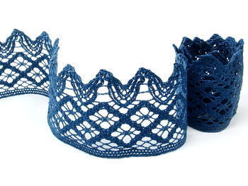 Bobbin lace No. 75293 ocean blue | 30 m - 1