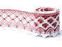 Bobbin lace No. 75293 white/rose 30 m - 1/5