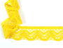 Bobbin lace No. 75301  yellow | 30 m - 1/3