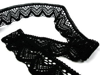 Bobbin lace No. 75301 black | 30 m - 1