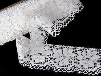Bobbin lace No. 75304 white | 30 m - 1