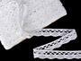 Cotton bobbin lace 75317, width 29 mm, white - 1/5