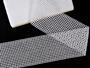 Cotton bobbin lace insert 75322, width 92 mm, white - 1/5