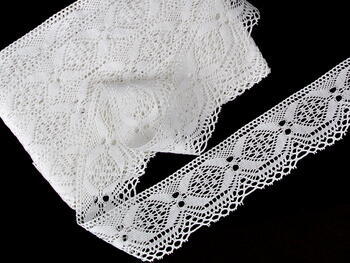 Bobbin lace No.75342 white | 30 m - 1