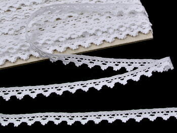 Bobbin lace No. 75355 white | 30 m - 1