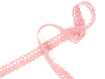 Bobbin lace No. 75367 pink | 30 m - 1