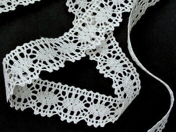 Bobbin lace No. 75394 bleached linen | 30 m - 1